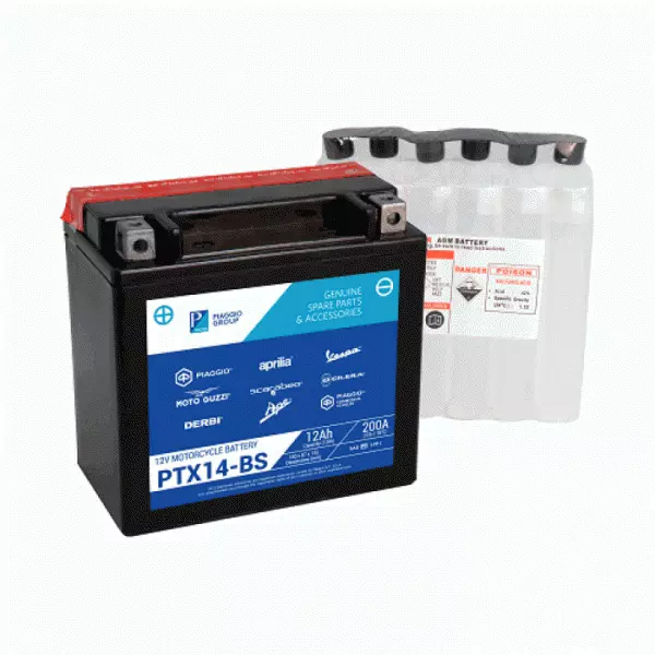 [1R000319] BATTERIA  PTX14-BS (12V 12AH